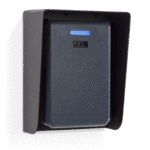 Controle de acesso instalação externa com cobertura